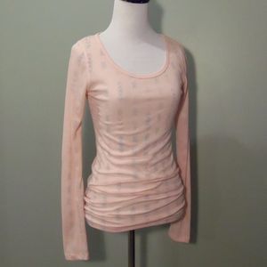 Light Pink Arrow Print Tee ~ Mossimo Supply Co.